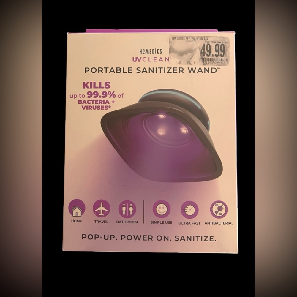 Homedics Portable Sanitizer Wand